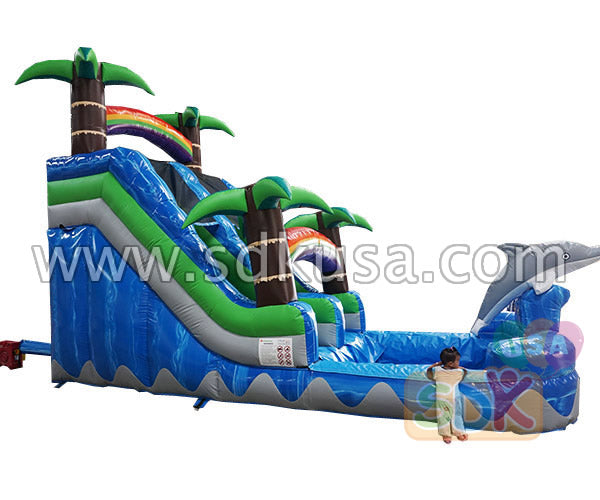 GWS224 inflatable jungle water slide SDKUSA