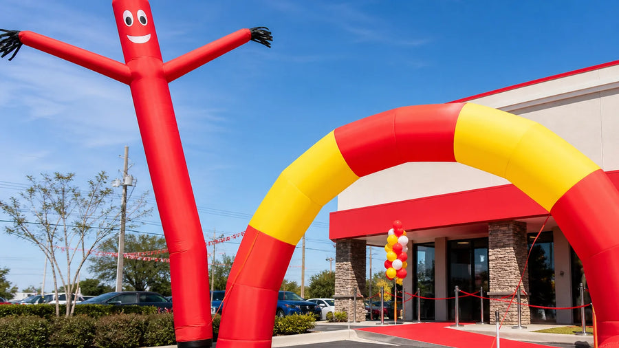 Advertising Inflatables That Actually Drive Foot Traffic
