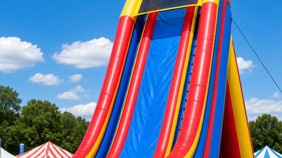 Tall Inflatable Slides: Sizing, Clearance & Setup for Big Slides