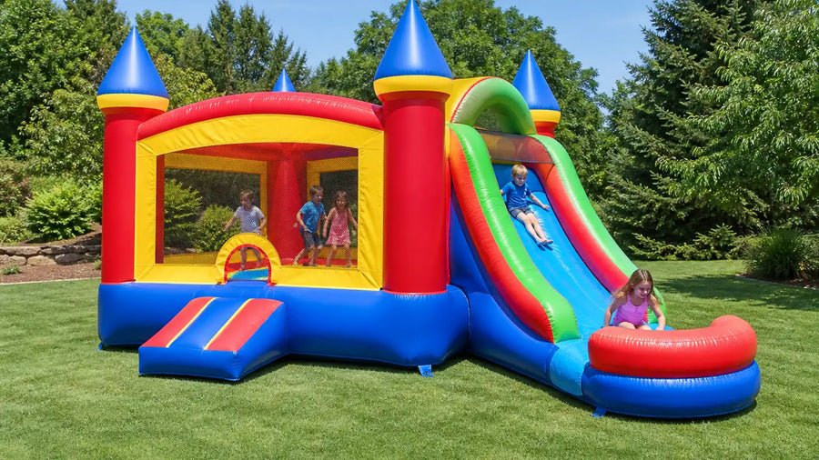 Bounce House Combo Space Requirements: Footprint & Setup Guide