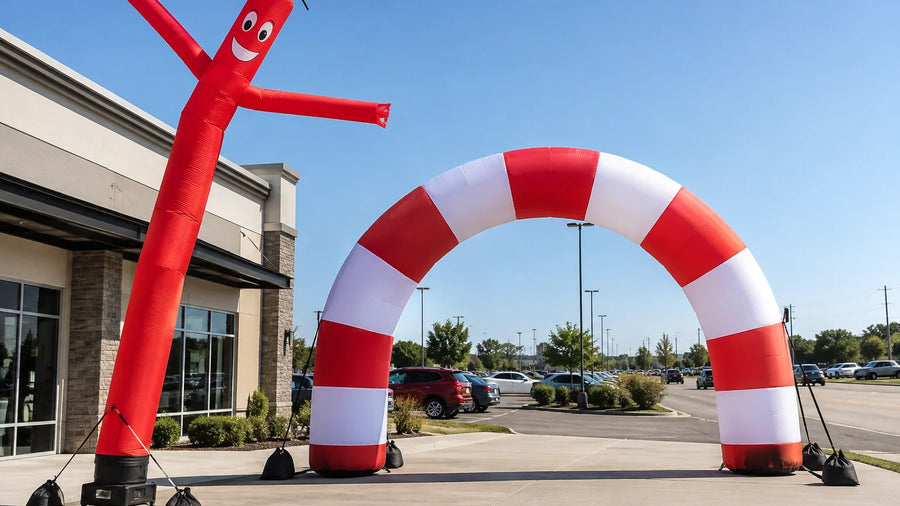 Advertising Inflatable Wind & Placement Safety: What Business Owners Need to Know