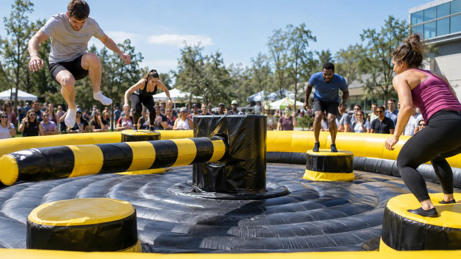 Inflatable Sweeper Games: How Wipeout-Style Units Work for Events