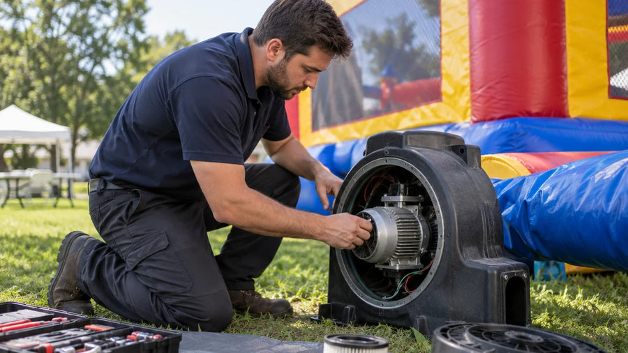 Commercial Inflatable Blower Troubleshooting & Repair Kit Essentials