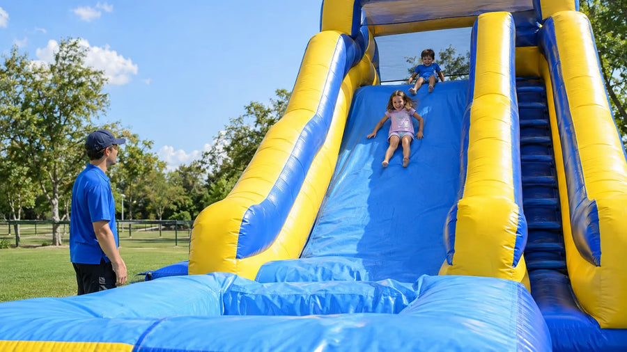 Dry Slide Safety: Landing Zones, Speed Control & Supervision