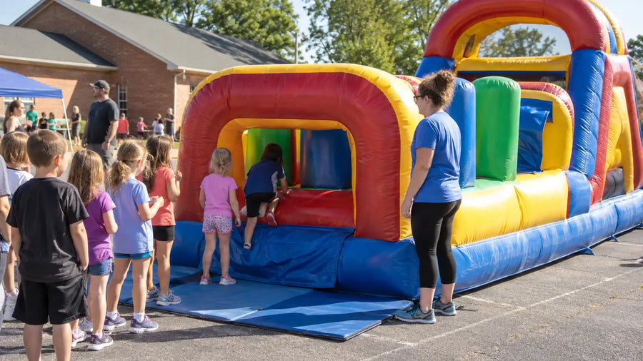 Inflatable Obstacle Courses for School & Church Events