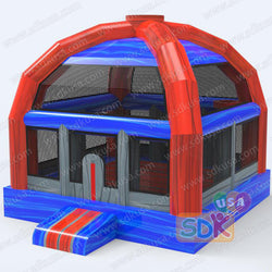 GB-061  Red bounce house