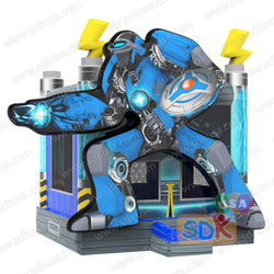GB-104  Blue robot bouncer