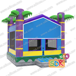 GB-459 Palm tree bounce house
