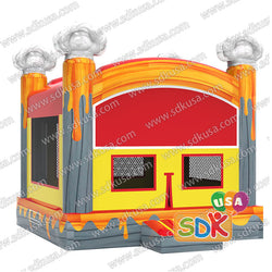 GB-460 Volcano bounce house