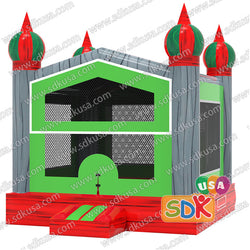 GC-184 Grey marble Inflatable castle