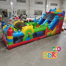 GO-050  Building block obstacle cours