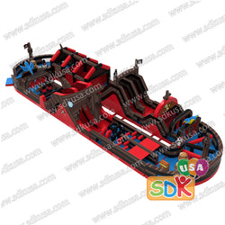 GO-077  Pirate giant obstacle course