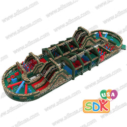 GO-078  Camo giant obstacle course