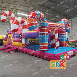 GO-100  Candy obstacle course