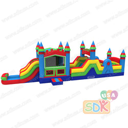 GO-210  50 Ft Castle Module Obstacle