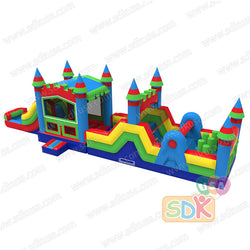 GO-210  50 Ft Castle Module Obstacle