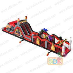 GO-224   Monster truck obstacle course