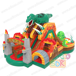 GO-225   Dinosaur obstacle course