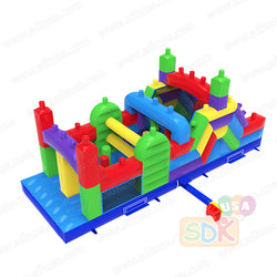 GO-230   Building blocks obstacle course