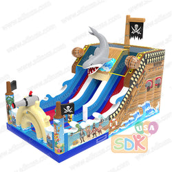 GS-273  Shark Pirate Ship Slide