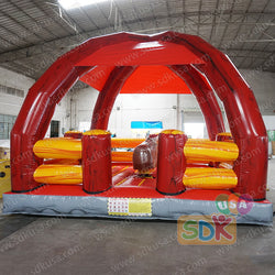 GSP-266  Inflatable Mechanical Rodeo Bull with roof