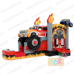 GWC-135   Monster truck water combo