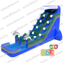 GWS-456  Dolphin wave water slide