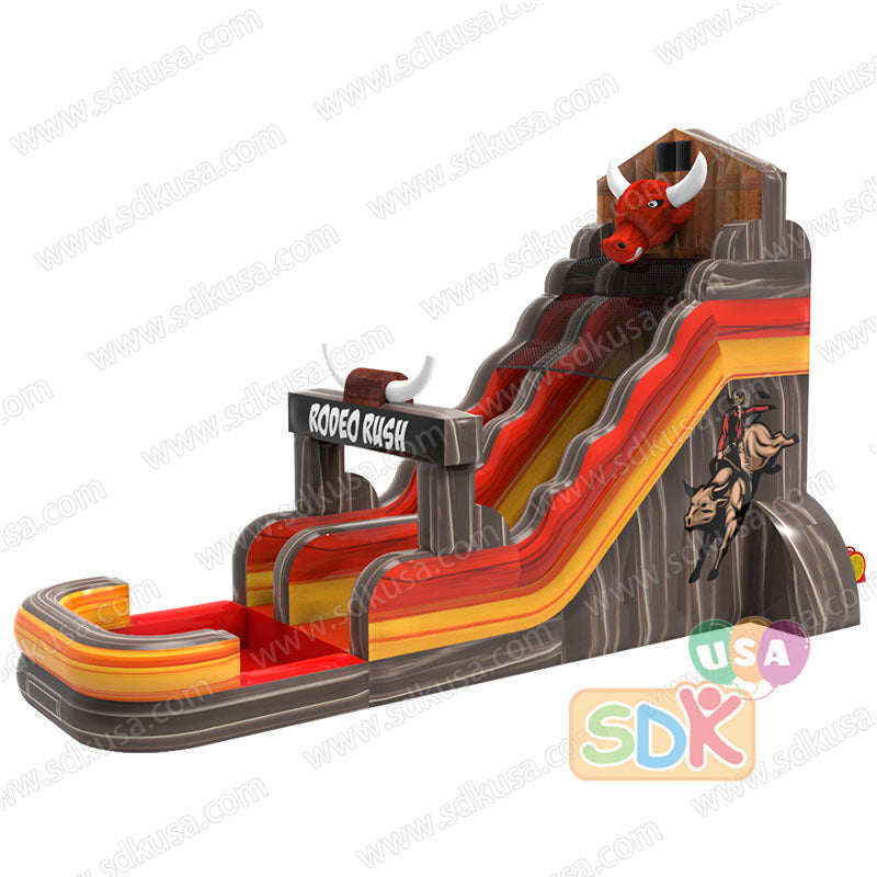 GWS-460 Rodeo rush Water Slide - SDKUSA