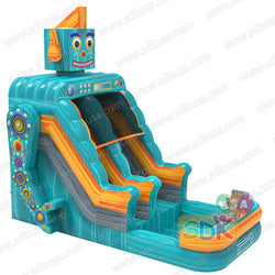 GWS-473  Robot water slide