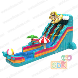 GWS-485 Beach Party water slide