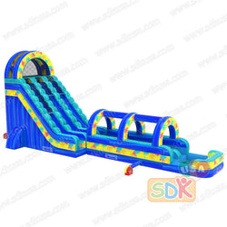 GWS-487   Tropical water slide