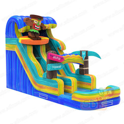 GWS-492  Hawaii water slide