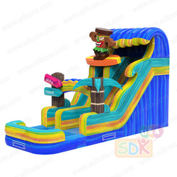 GWS-492  Hawaii water slide