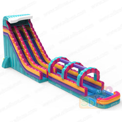 GWS-498   Tropical water slide + Slip & Slide