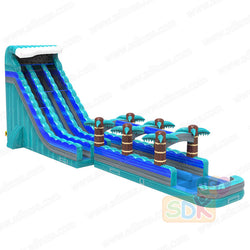 GWS-499   Tropical water slide + Slip & Slide