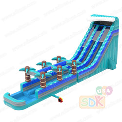 GWS-499   Tropical water slide + Slip & Slide