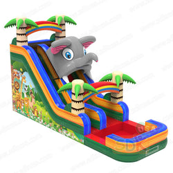 GWS-511   Jungle inflatable water slide