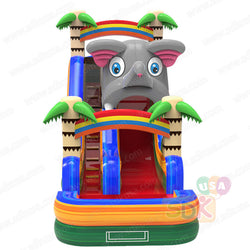 GWS-511   Jungle inflatable water slide