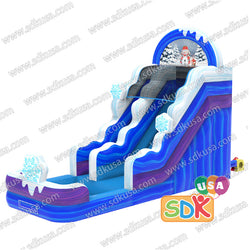 GX-055   Snowflake water slide