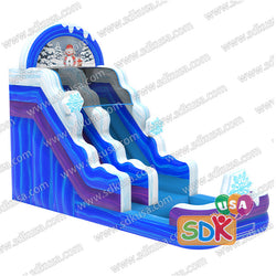 GX-055   Snowflake water slide