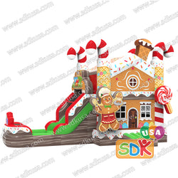 GX-062  Gingerbread house water combo