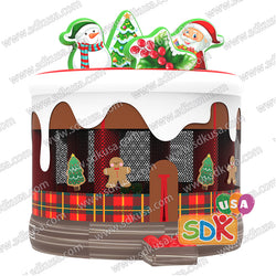 GX-063  Christmas cake bouncer