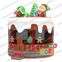 GX-063  Christmas cake bouncer