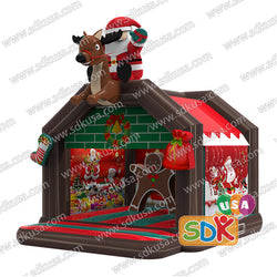 GX-065  Christmas bounce house