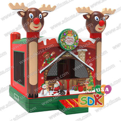 GX-066  Christmas bounce house