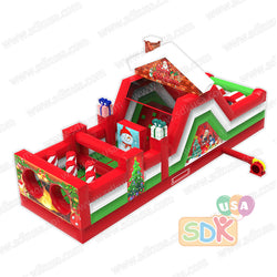 GX-075  Christmas obstacle course