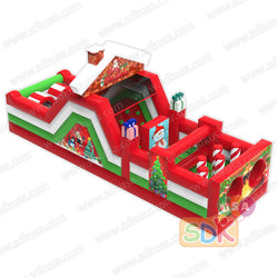 GX-075  Christmas obstacle course