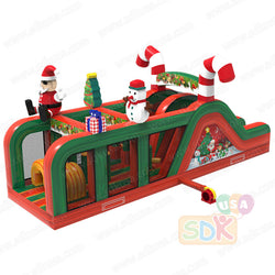 GX-089   Christmas obstacle course