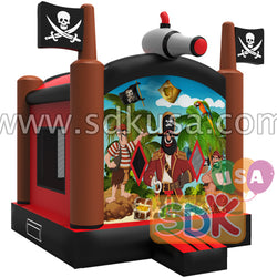 GB-010 Pirate bounce house