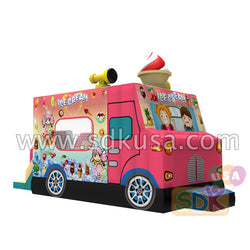 Ice cream bounce combo with slide